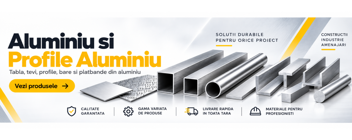 Tabla aluminiu si profile aluminiu la cel mai bun pret